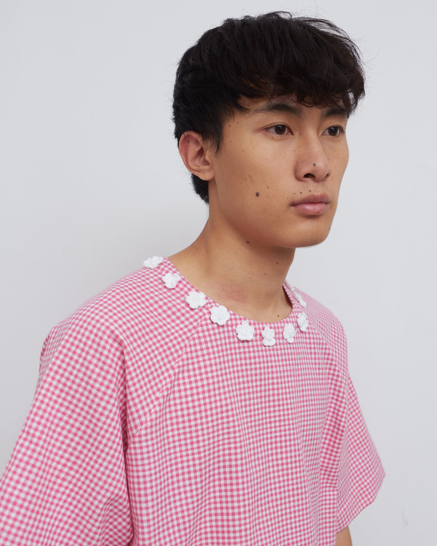Unisex Pink Raglan Sleeve T-shirt