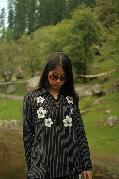 Kakhan Embroidered Unisex Popover Shirt