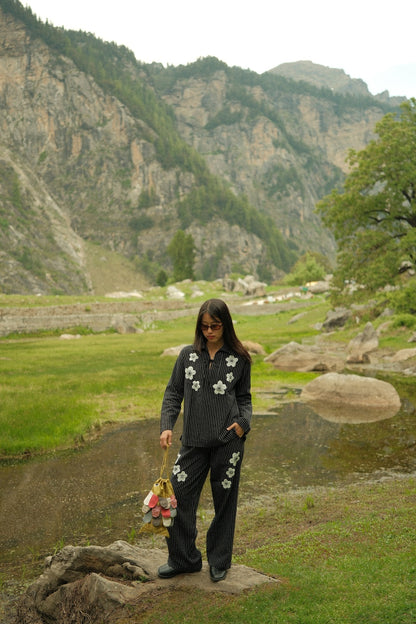 Kakhan Embroidered Unisex Popover Shirt