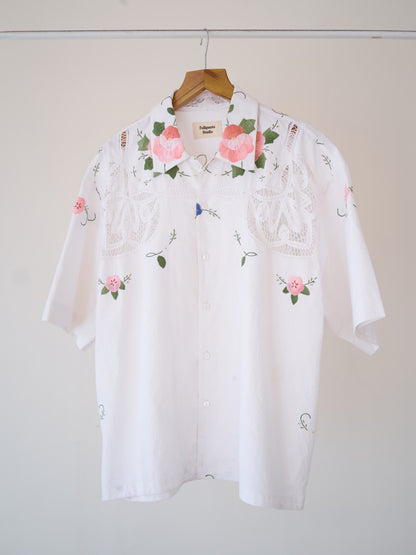 Flowers And Lace Shirt