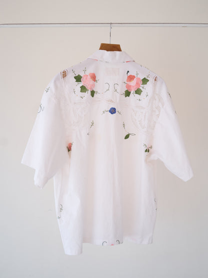 Flowers And Lace Shirt