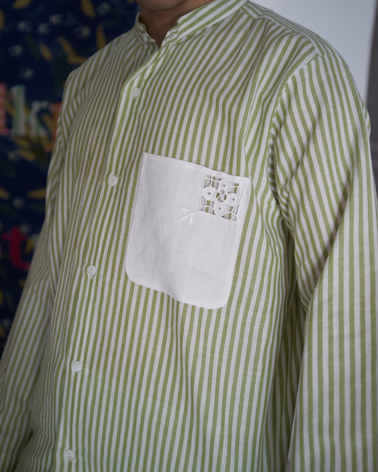 Unisex Striped Handloom Shirt