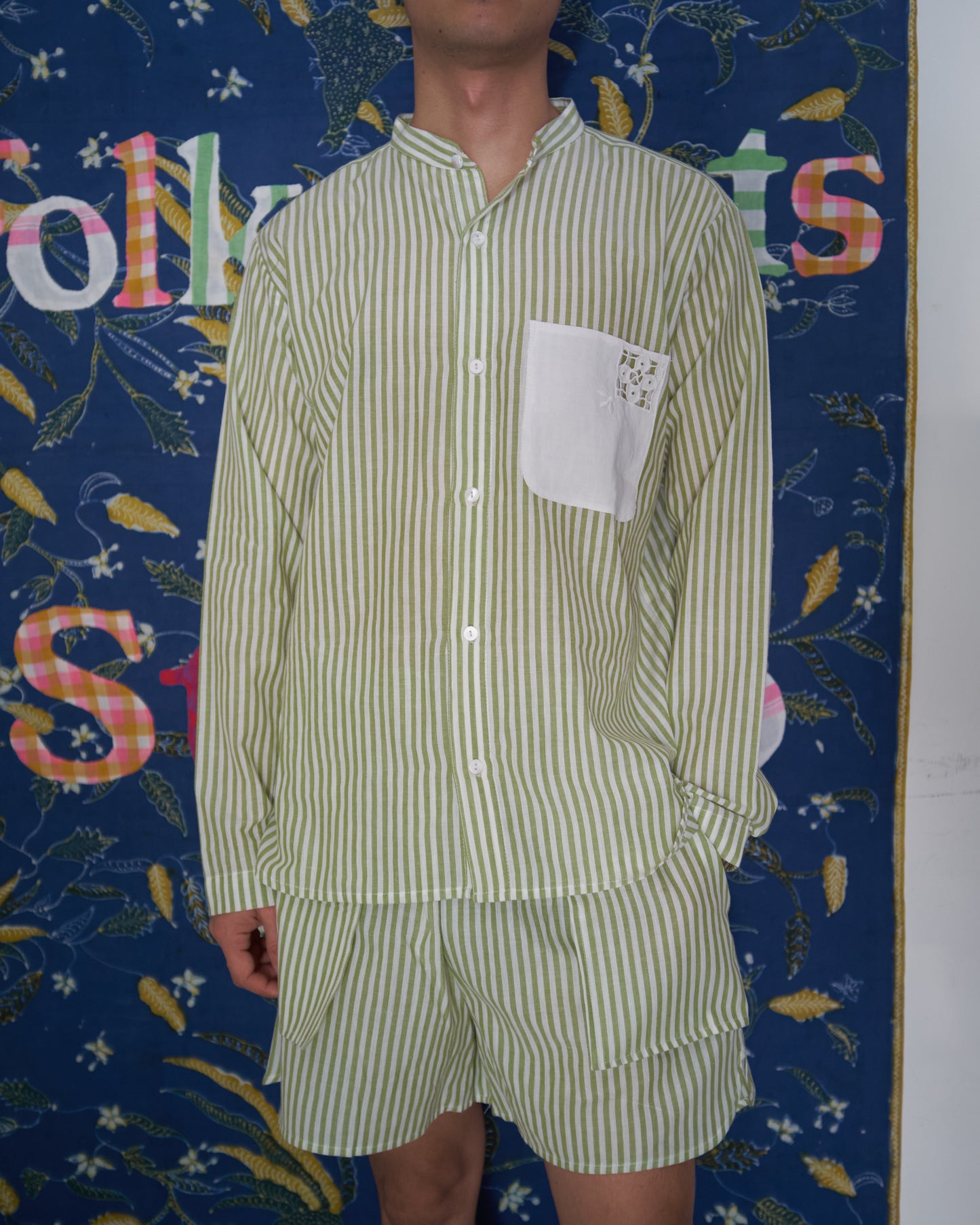 Unisex Striped Handloom Shirt