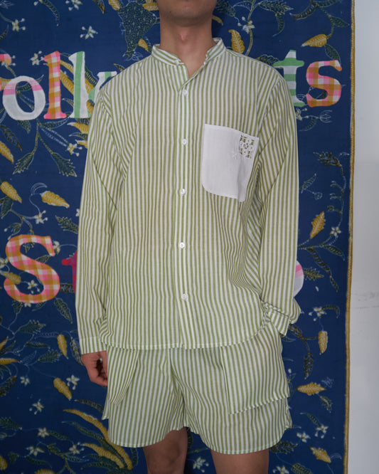 Unisex Striped Handloom Shirt