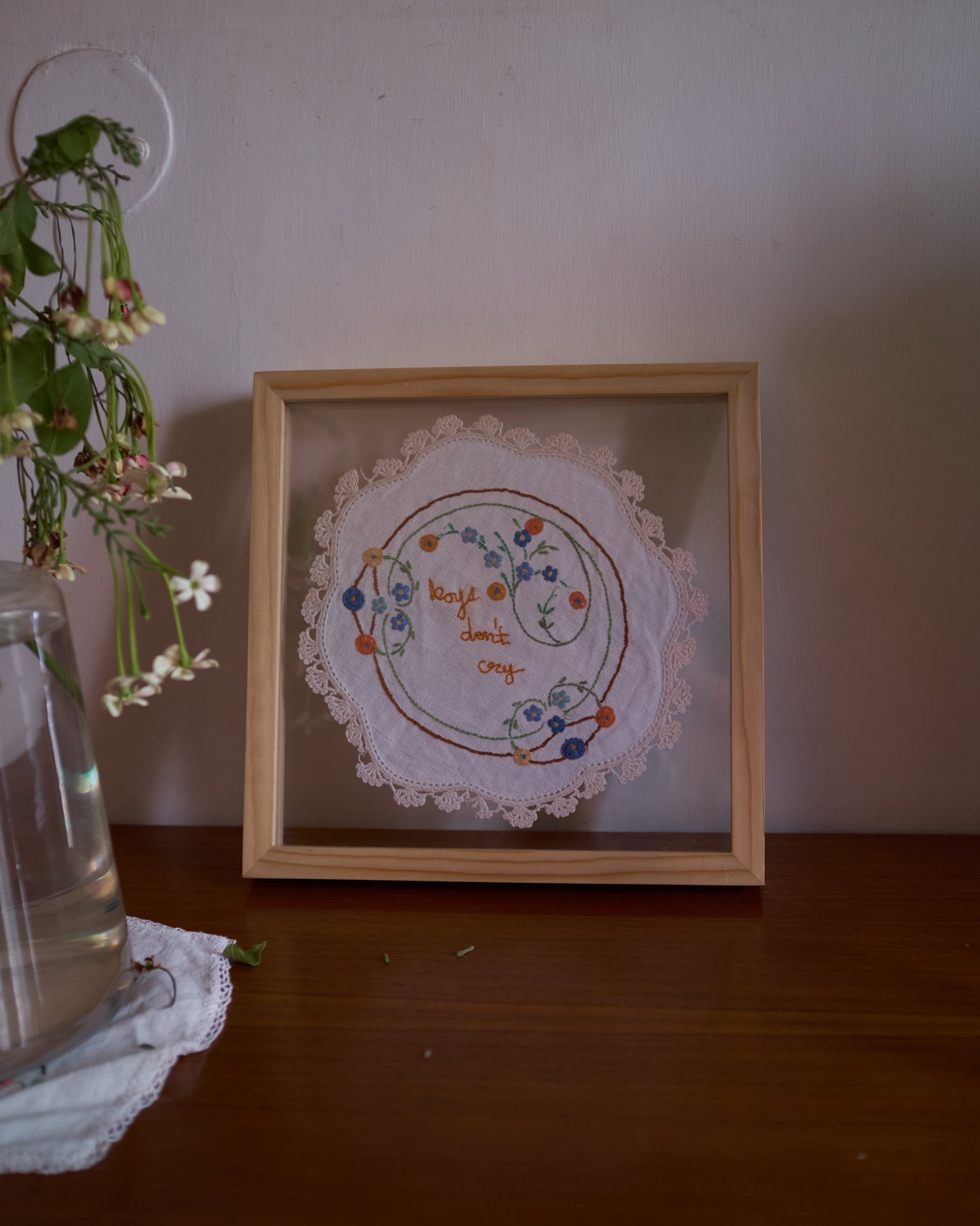Boys Dont Cry Art Frame