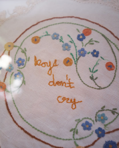 Boys Dont Cry Art Frame