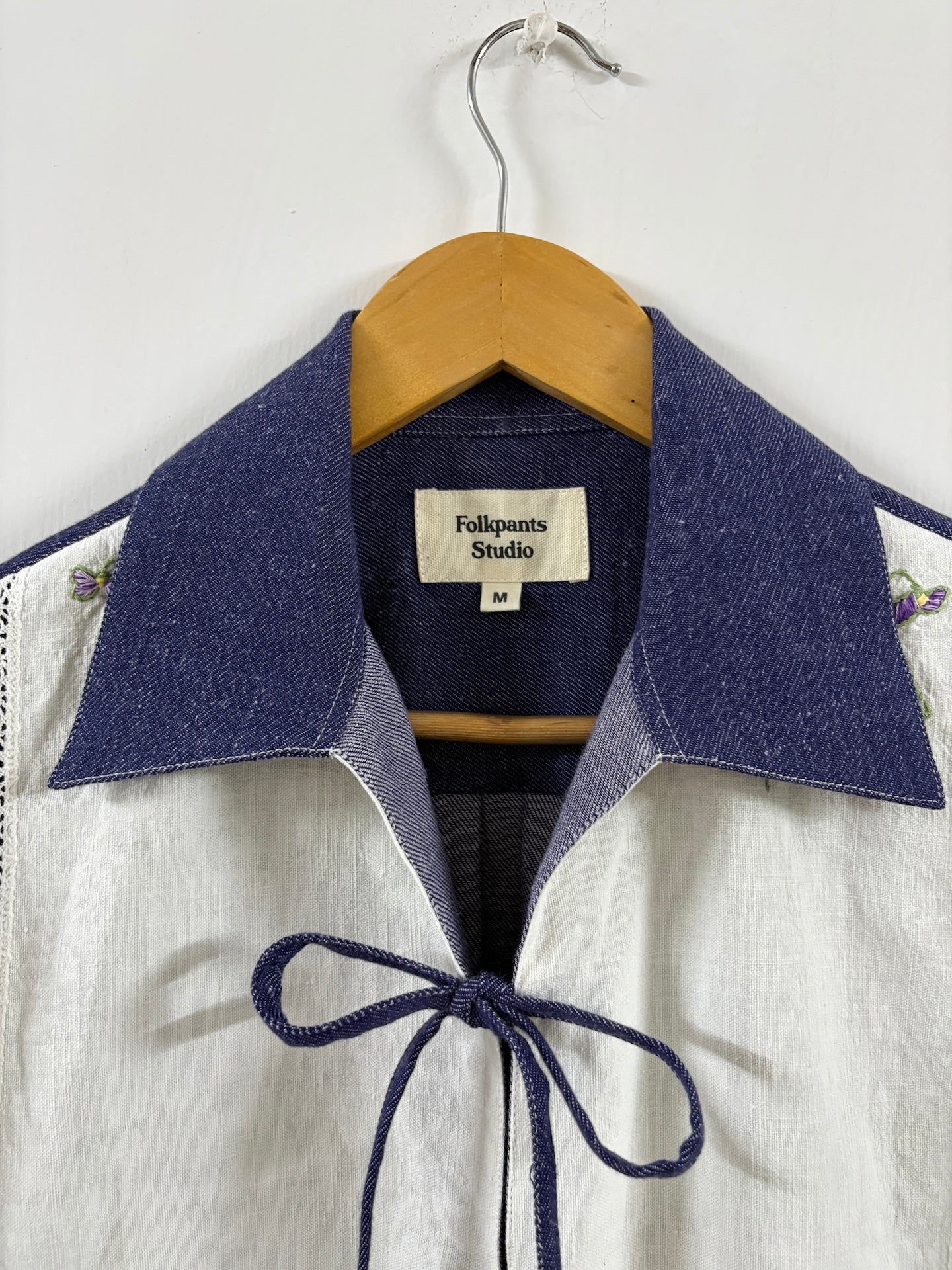 Embroidered Hemp Shirt