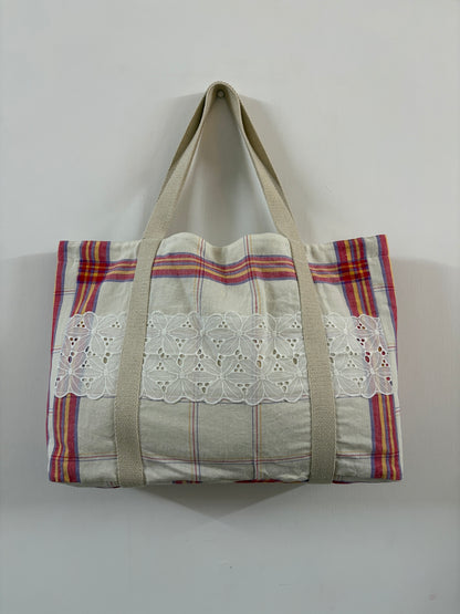 Vintage Tea Towel Tote 6