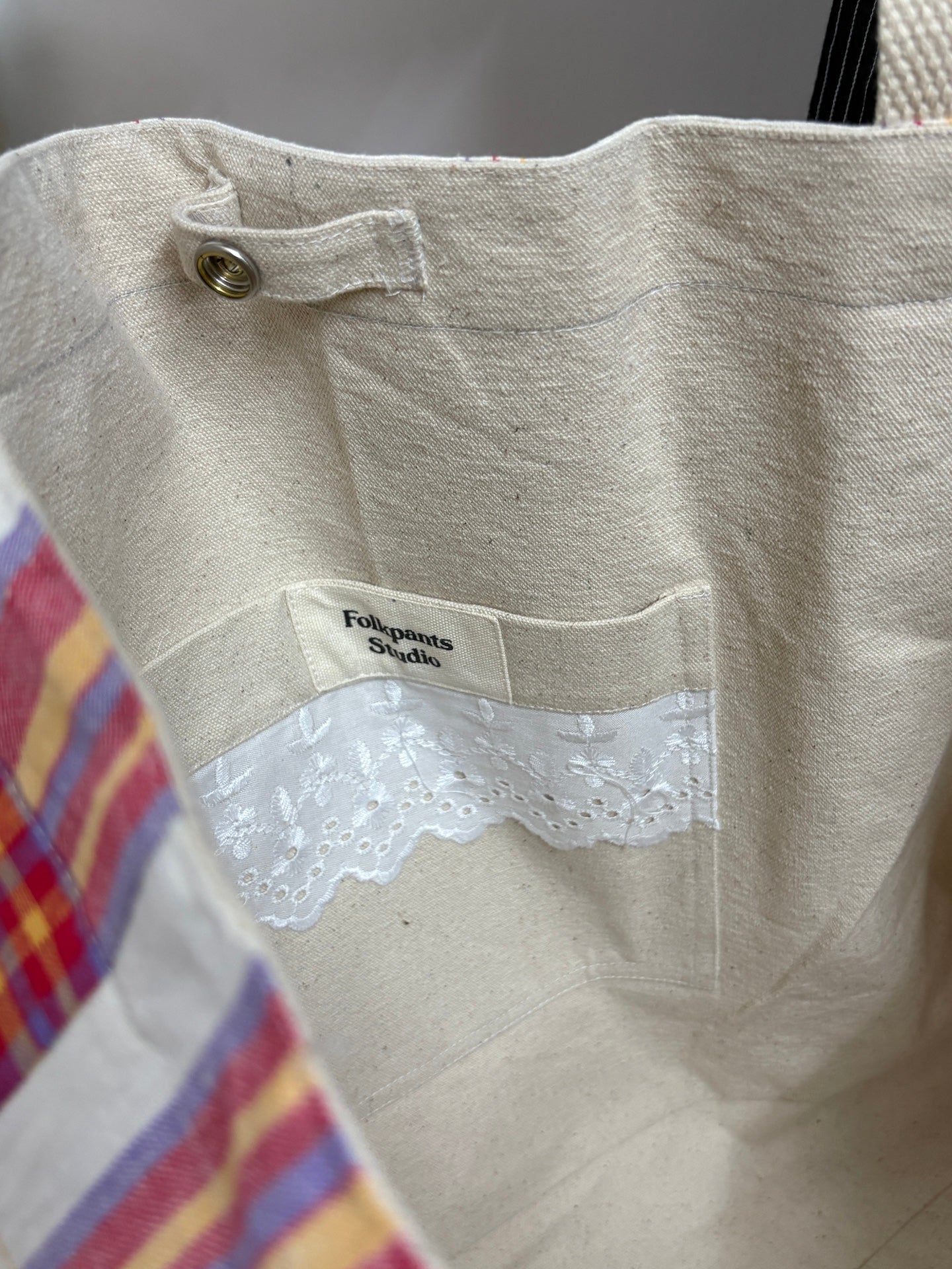 Vintage Tea Towel Tote 6