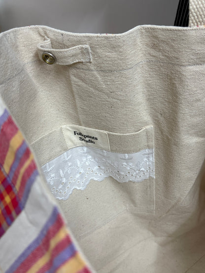 Vintage Tea Towel Tote 6