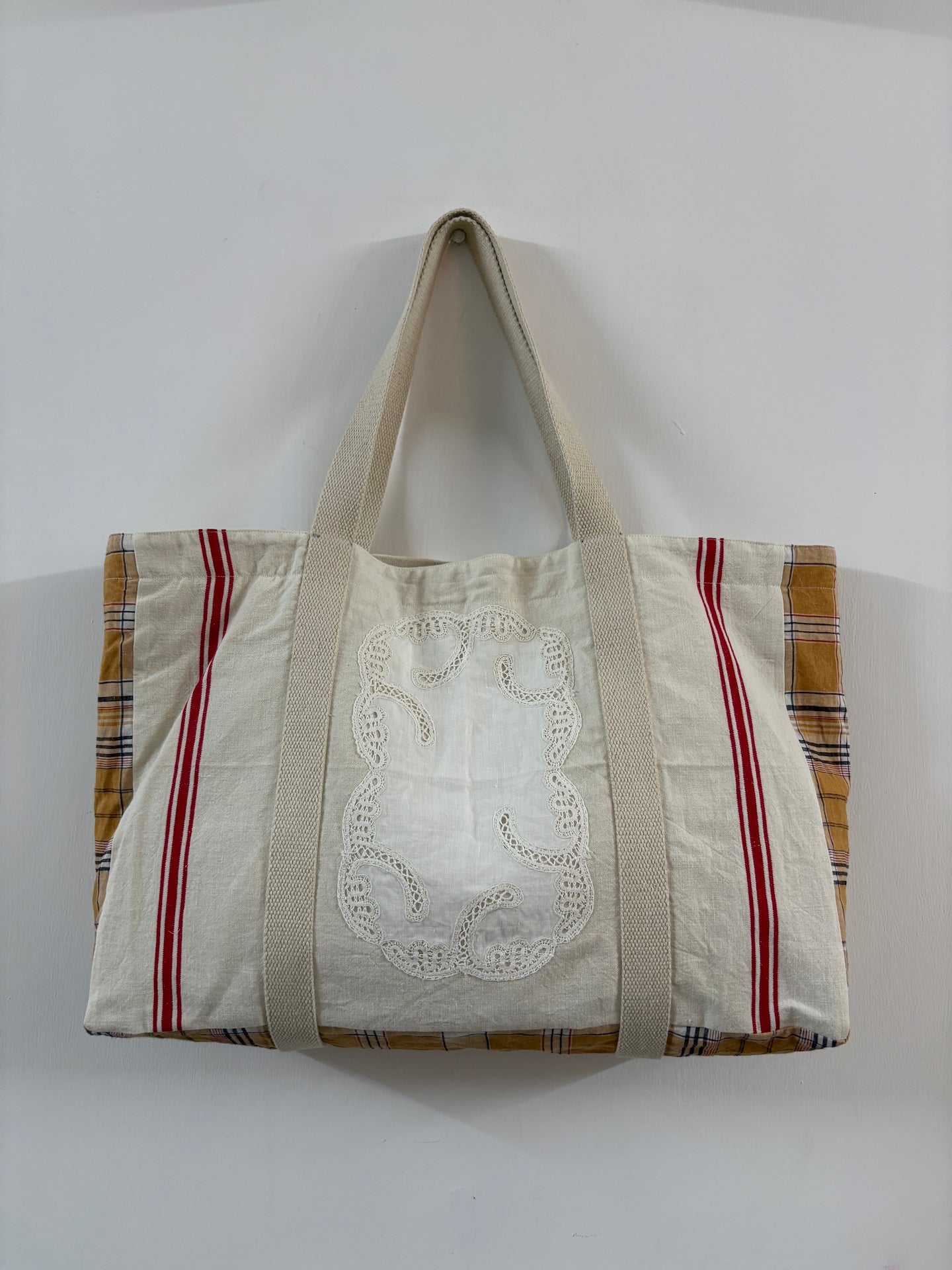 Vintage Tea Towel Tote 5