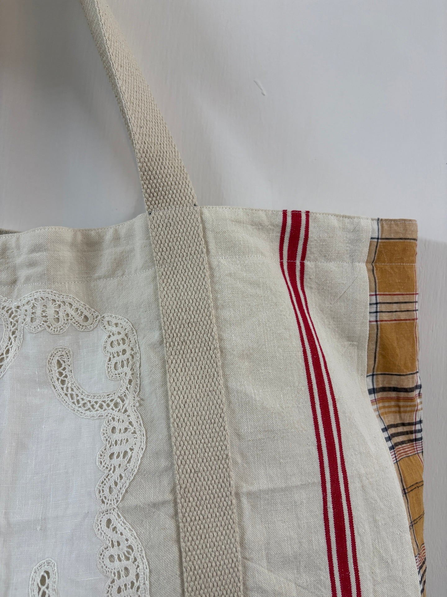 Vintage Tea Towel Tote 5