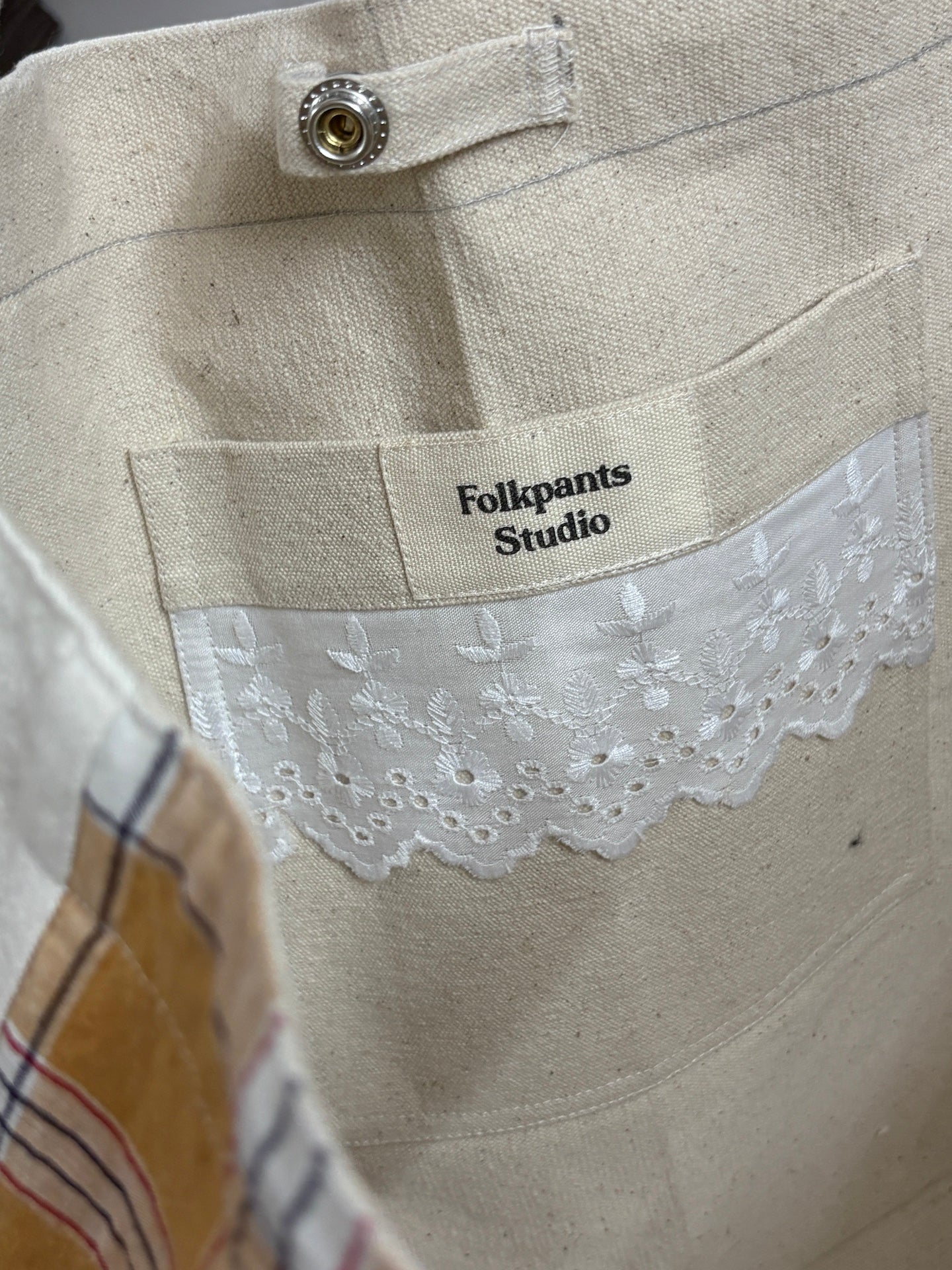 Vintage Tea Towel Tote 5