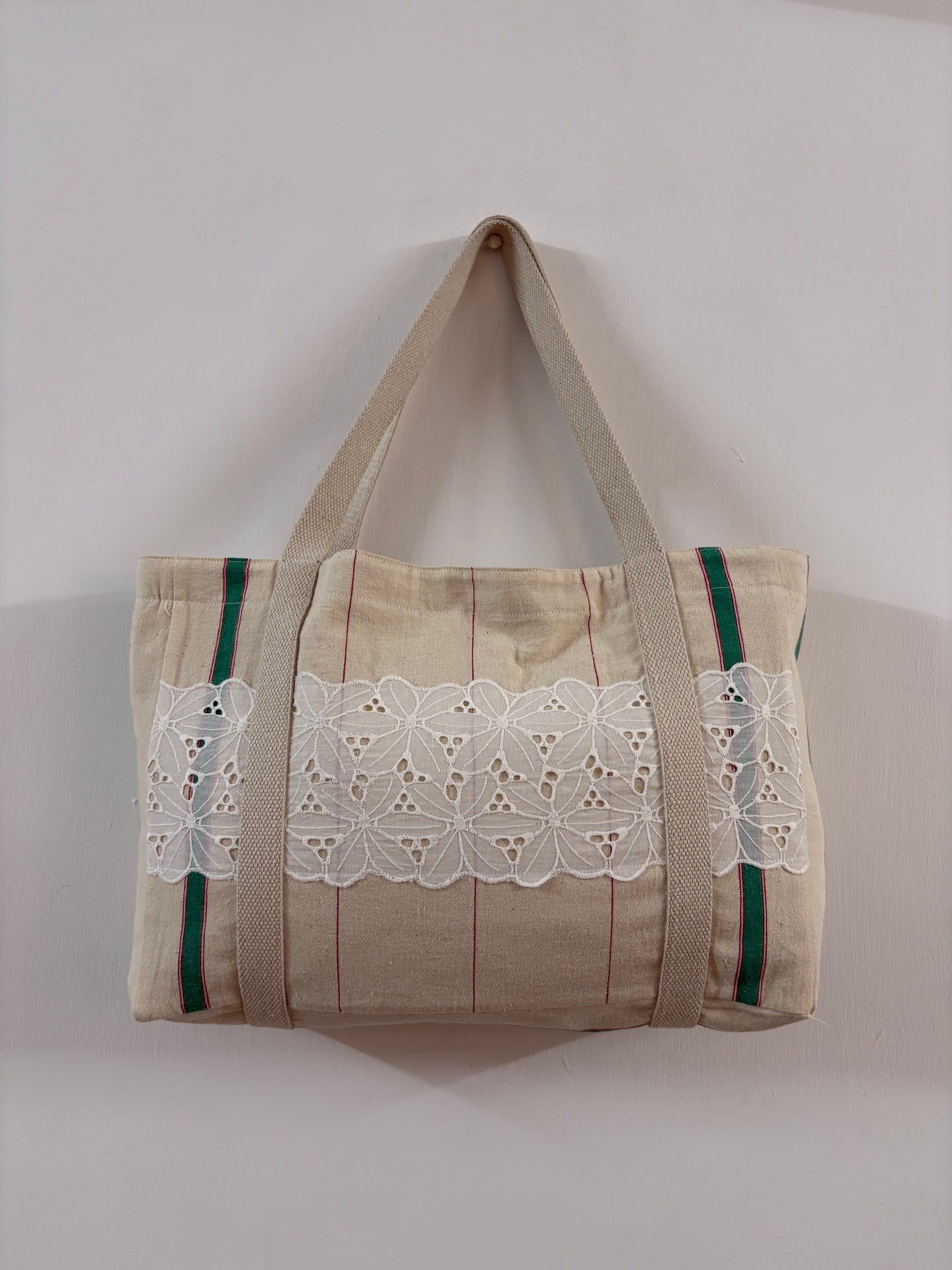 Vintage Tea Towel Tote 4