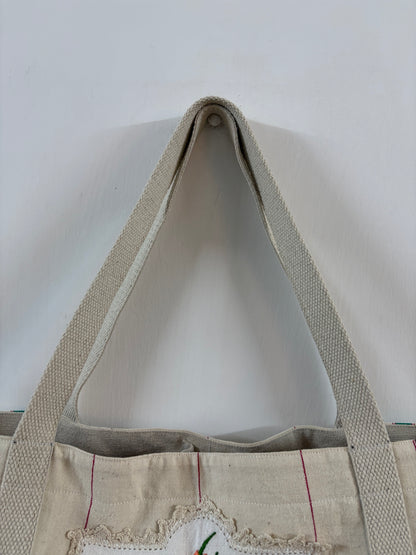 Vintage Tea Towel Tote 4