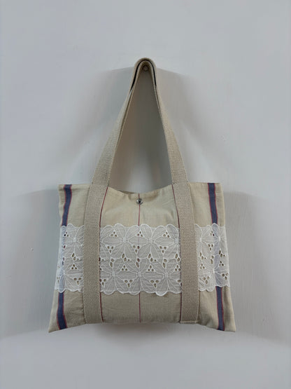 Vintage Tea Towel Tote 1
