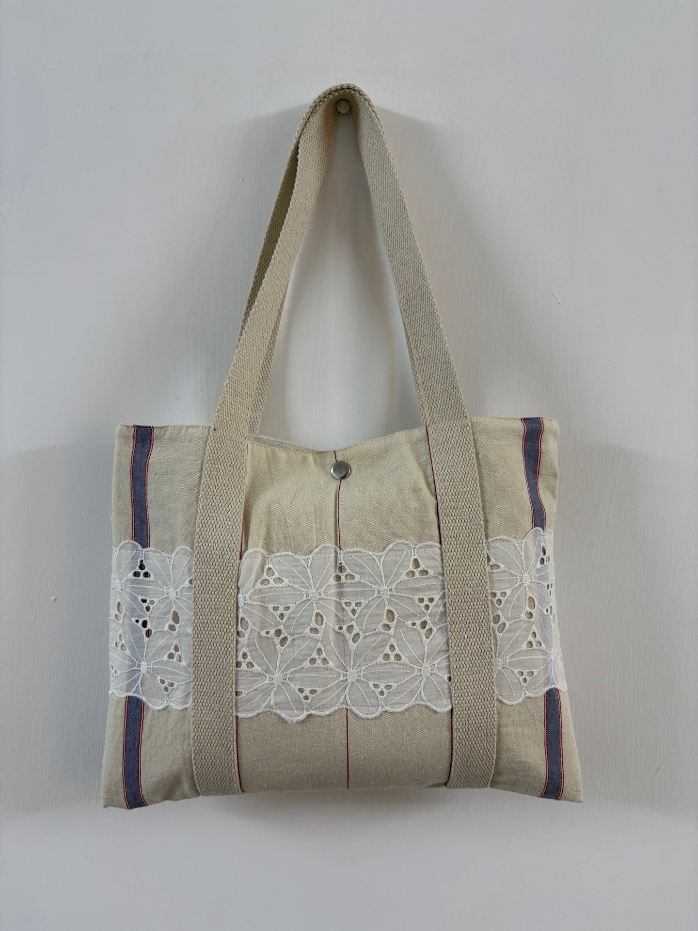 Vintage Tea Towel Tote 1