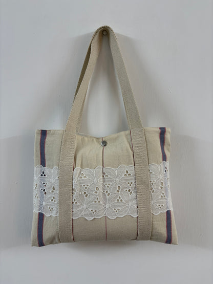 Vintage Tea Towel Tote 1