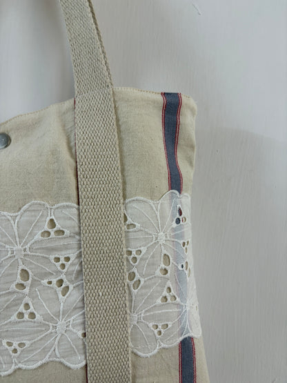 Vintage Tea Towel Tote 1