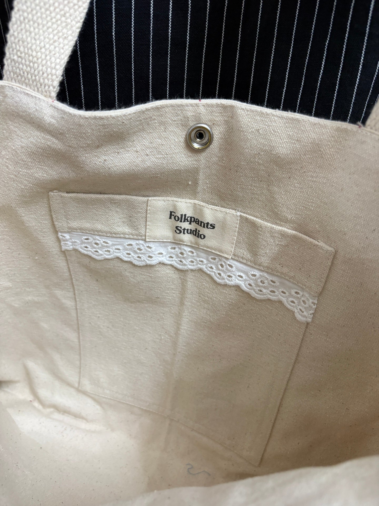 Vintage Tea Towel Tote 1