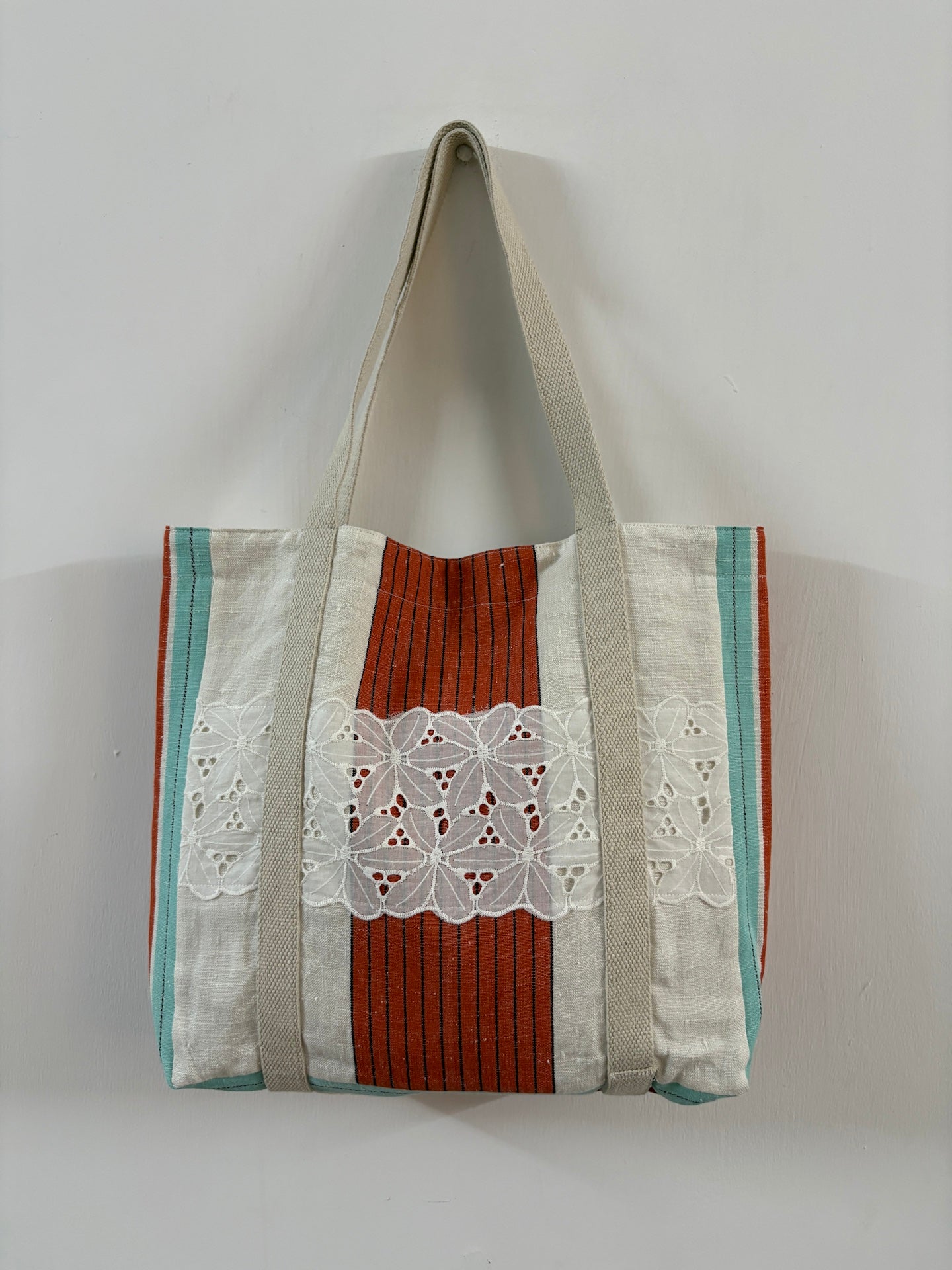Vintage Tea Towel Tote 2