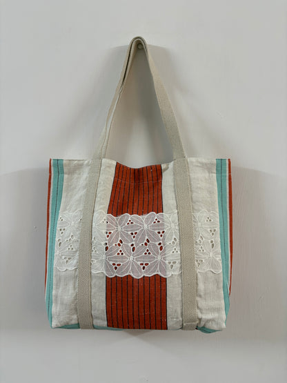 Vintage Tea Towel Tote 2