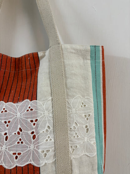 Vintage Tea Towel Tote 2