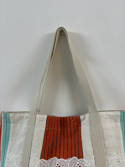 Vintage Tea Towel Tote 2