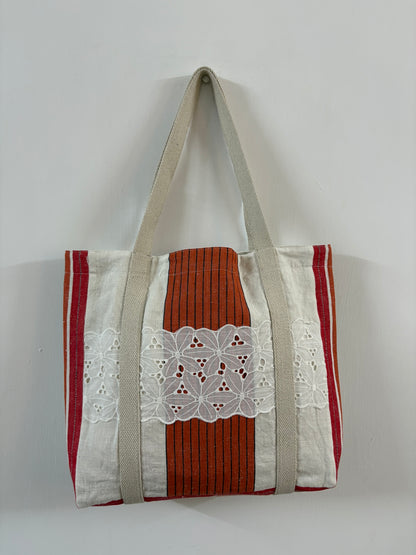 Vintage Tea Towel Tote 2