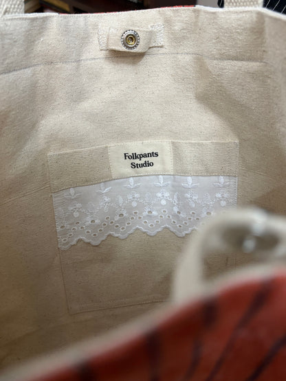 Vintage Tea Towel Tote 2