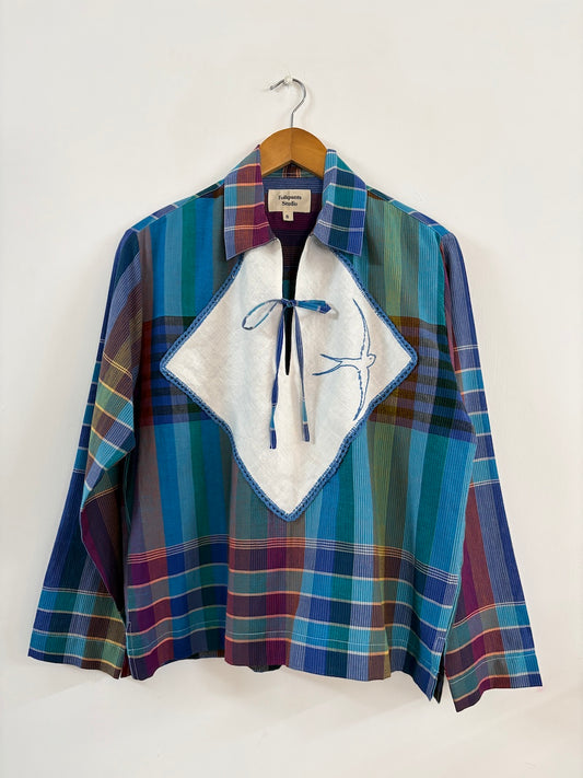 Blue Swift Yoke Shirt
