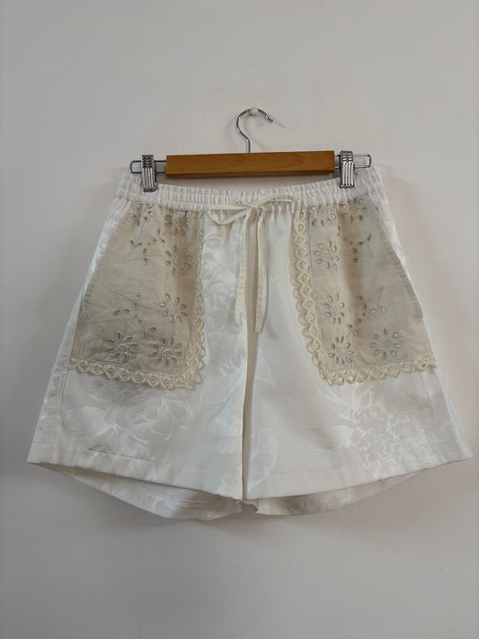 Linen + Jacquard Unisex Shorts