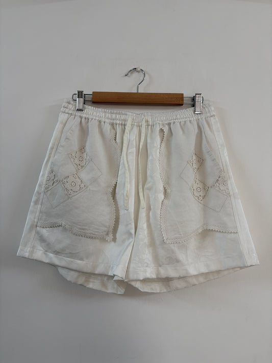 Lace + Jacquard Unisex Shorts