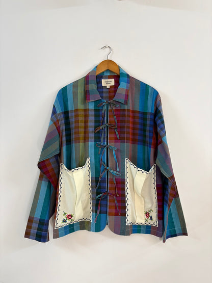 Cross Stitched Pocket Shirt