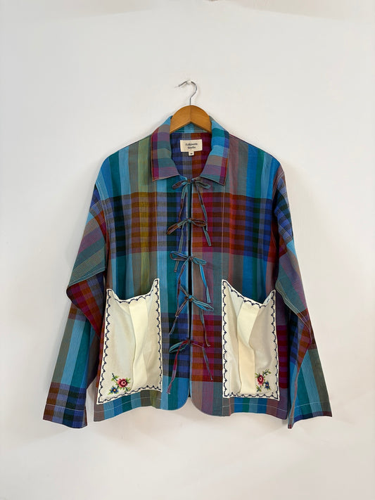 Cross Stitched Pocket Shirt