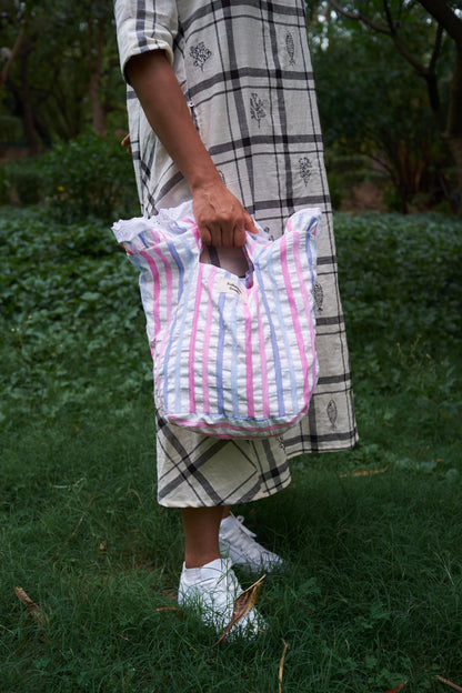 Pink and Blue Bag